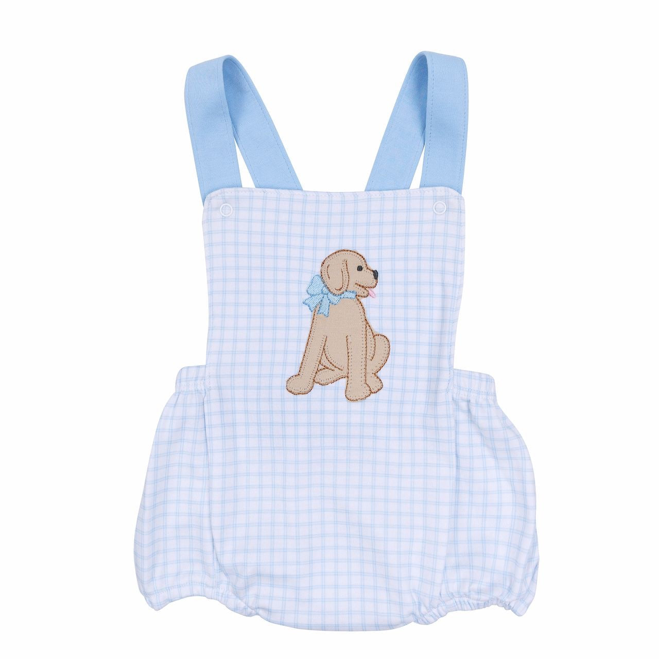 Puppy Playtime Applique Criss-Cross Bubble