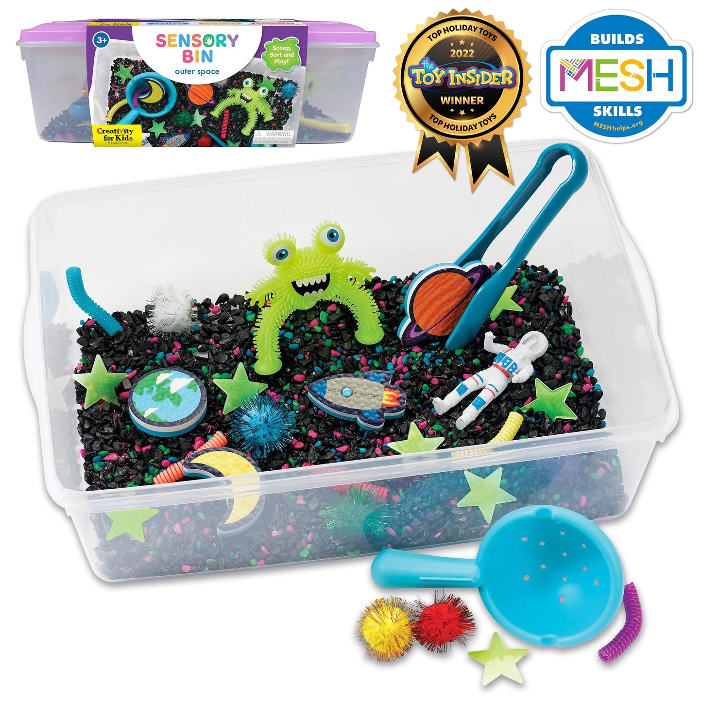 Sensory Bin - Astronaut