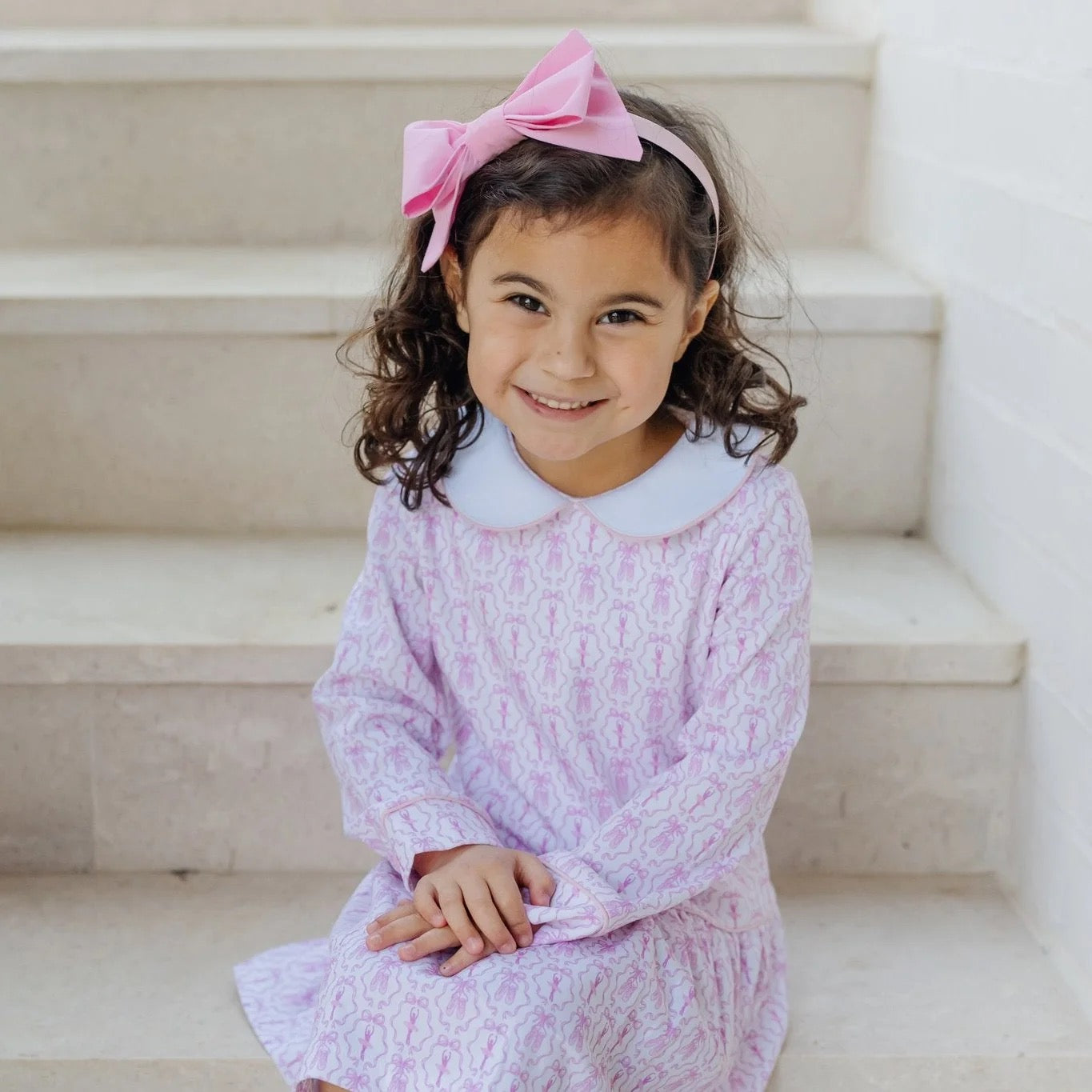 Lillian Girls' Dress - Ballet and Bows