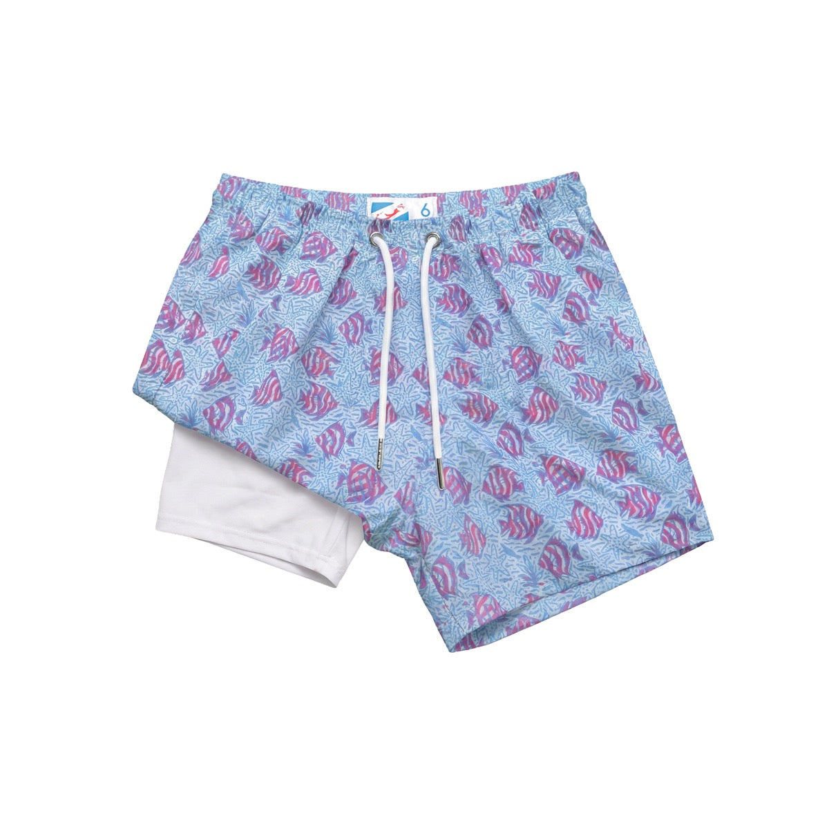 Coral Fish Swim Trunks