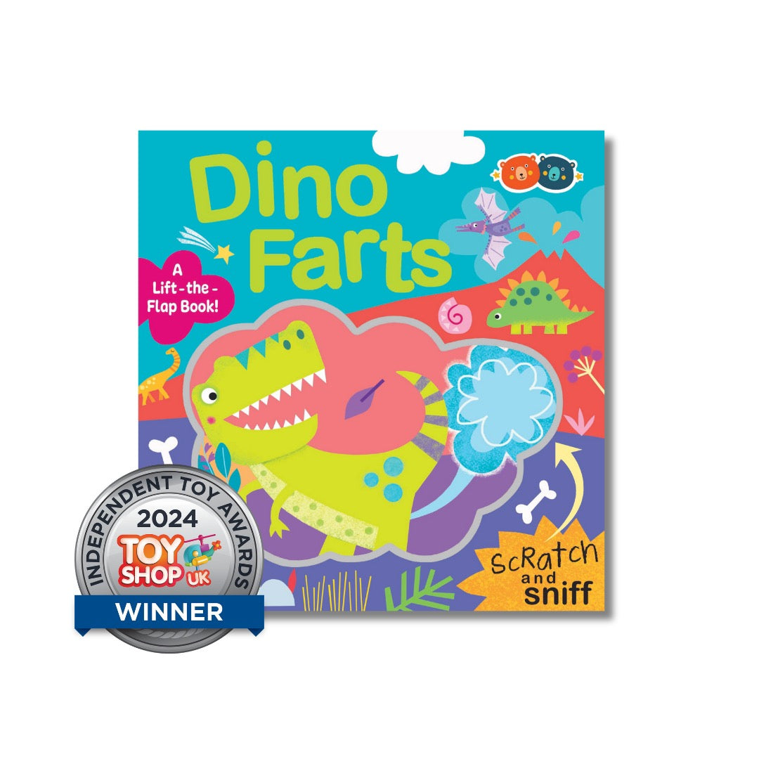 Scratch ‘n’ Sniff Fart Book – Dinos