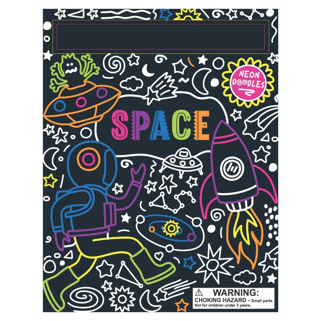 Neon Doodles – Space
