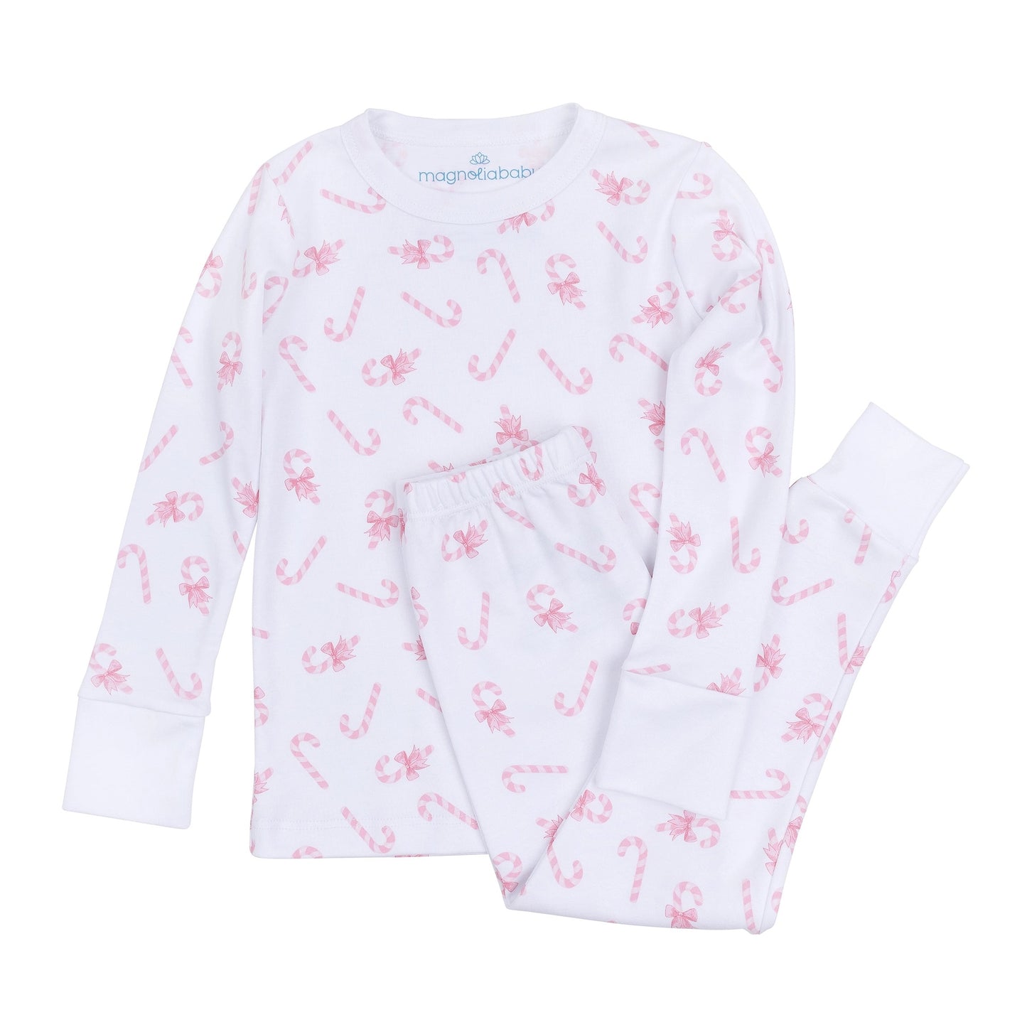 Sweet Peppermint Toddler Long Pajamas