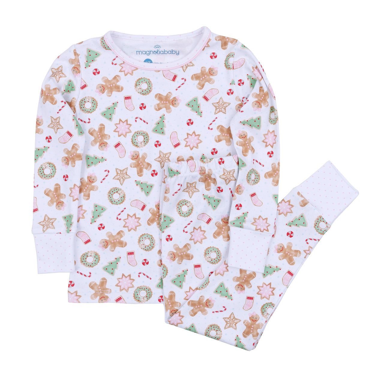 Pink Frosted Wonderland Toddler Long Pajamas