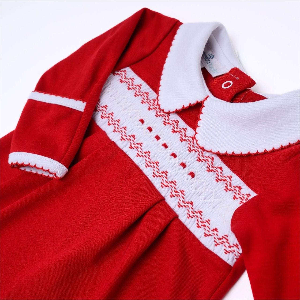 Chris Classics Smocked Boy Footie