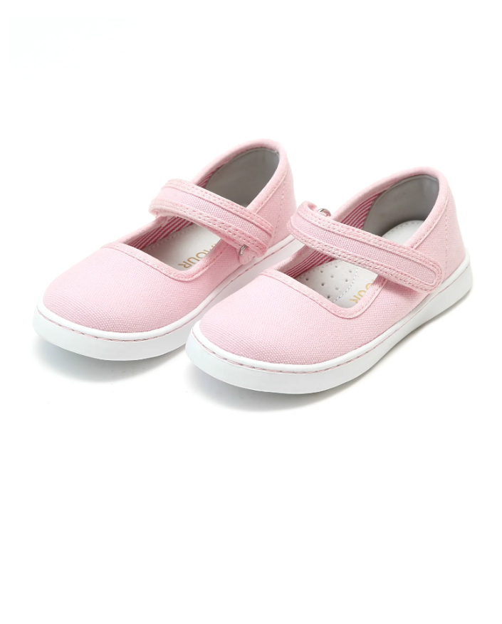 Jenna Canvas Mary Jane - Pink