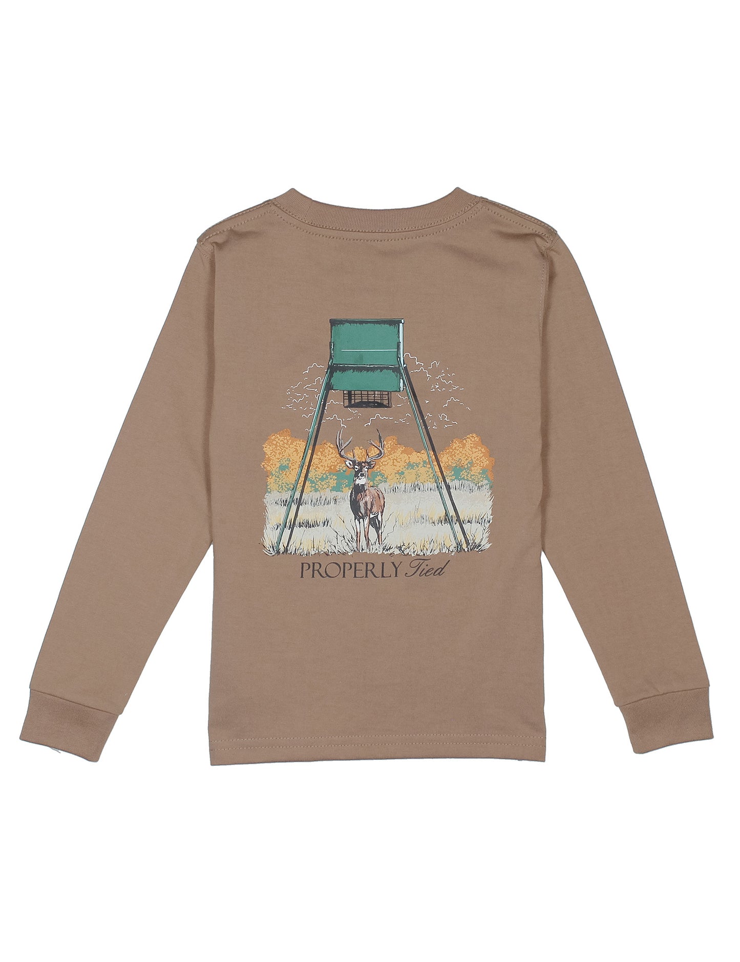 Deer Feeder Long Sleeve Tee