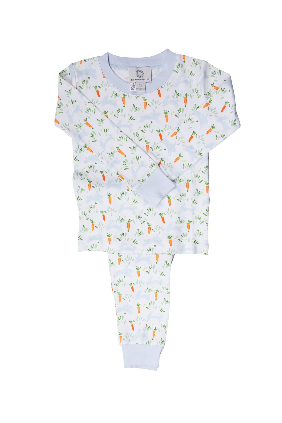 Peeps Blue 2 Piece Pajamas