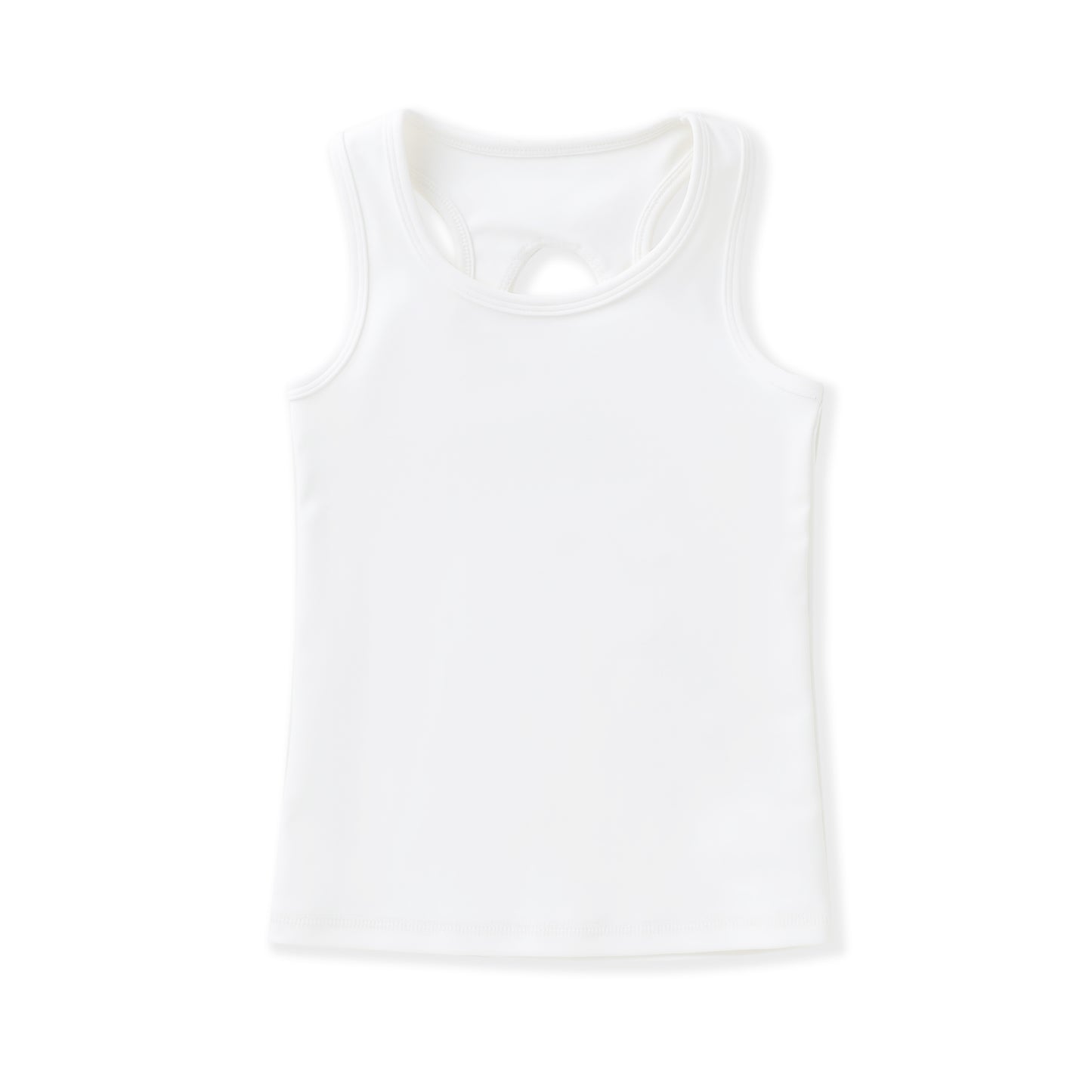 White Active Tank