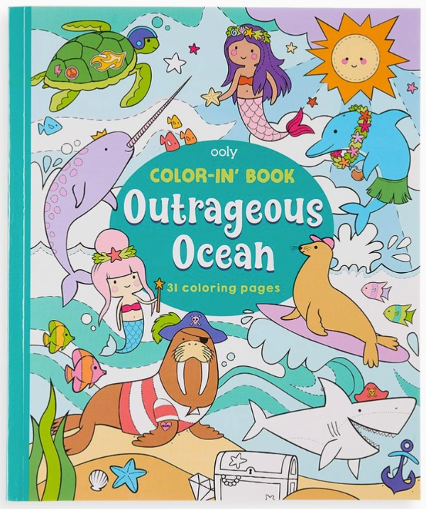 Color-in' Book: Outrageous Ocean
