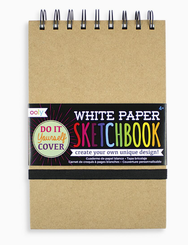 D.I.Y. Cover Sketchbook - White Paper