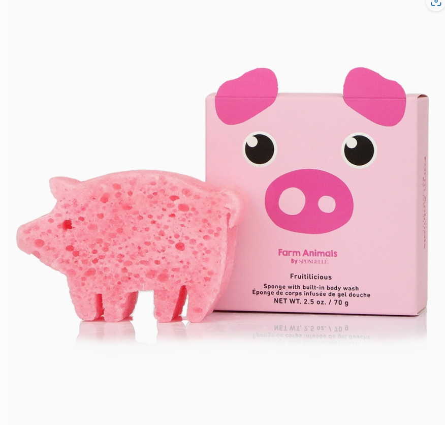 Peggy Pig Farm Animal Sponge