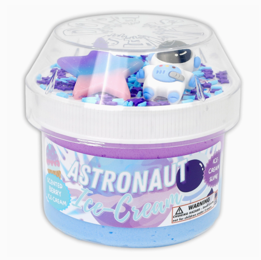 Astronaut Ice-Cream - Ice-Cream Textured Slime