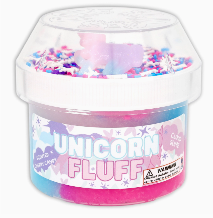 Unicorn Fluff - Cloud Textured Slime