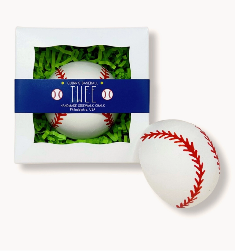 Quinn's Baseball Handmade Sidewalk Chalk