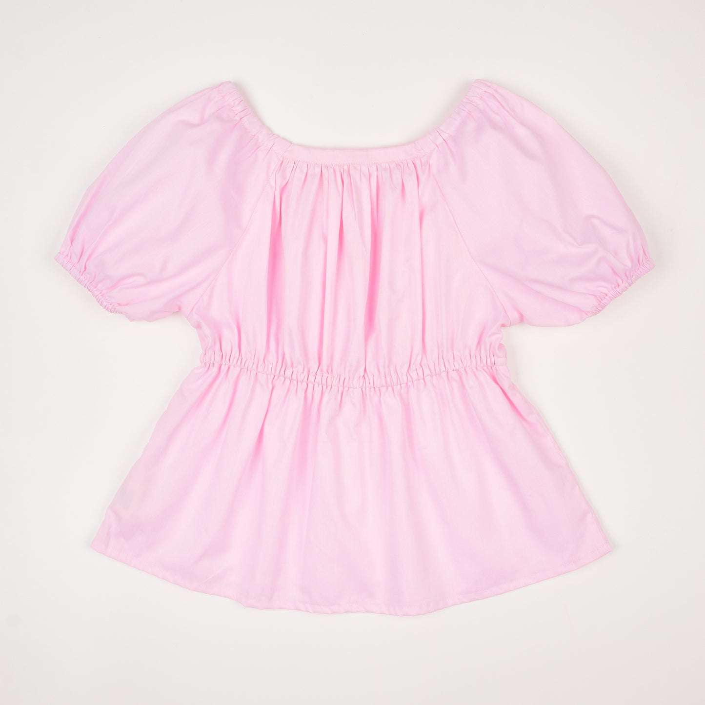 Pink Gathered Top