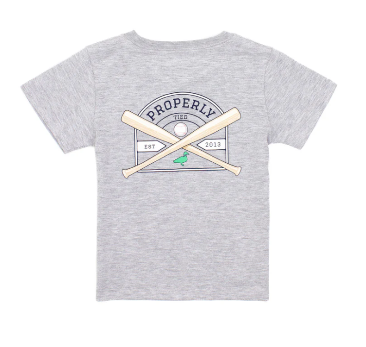 Baseball Shield Short Sleeve Tee