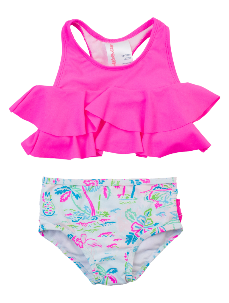 Flounce Bikini - Tropical Resort