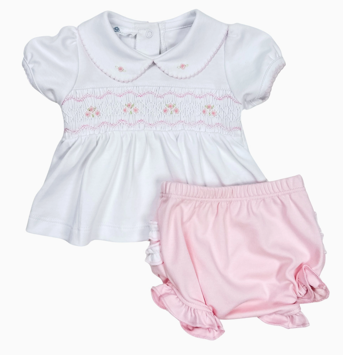 Emily Smocked Diaper Cover Set