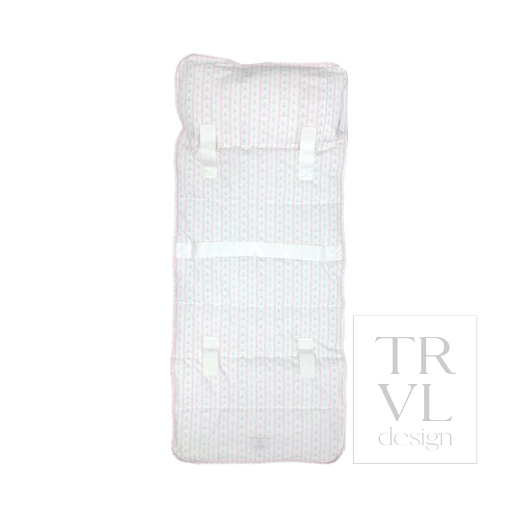 Nap Mat - Rest Up! Ribbon Floral Pink
