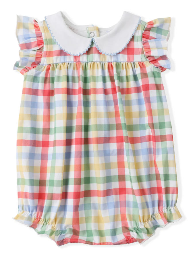 Back to School Plaid Proper Bubble