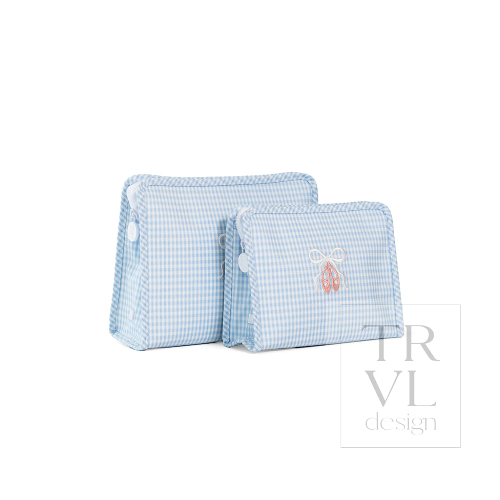 Roadie Medium Zip Pouch - Ballet Mist