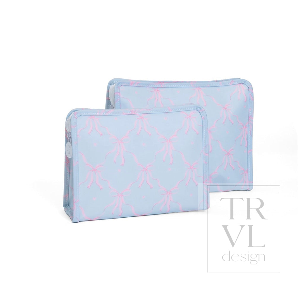 Roadie Medium Zip Pouch - Eloise Bow