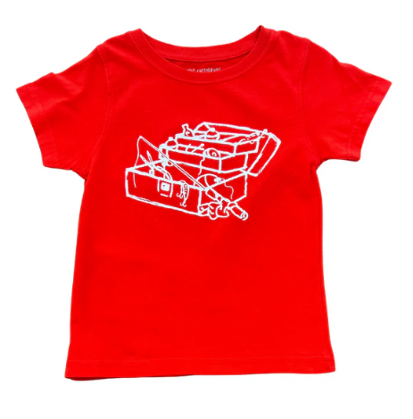 Red Tackle Box T-Shirt