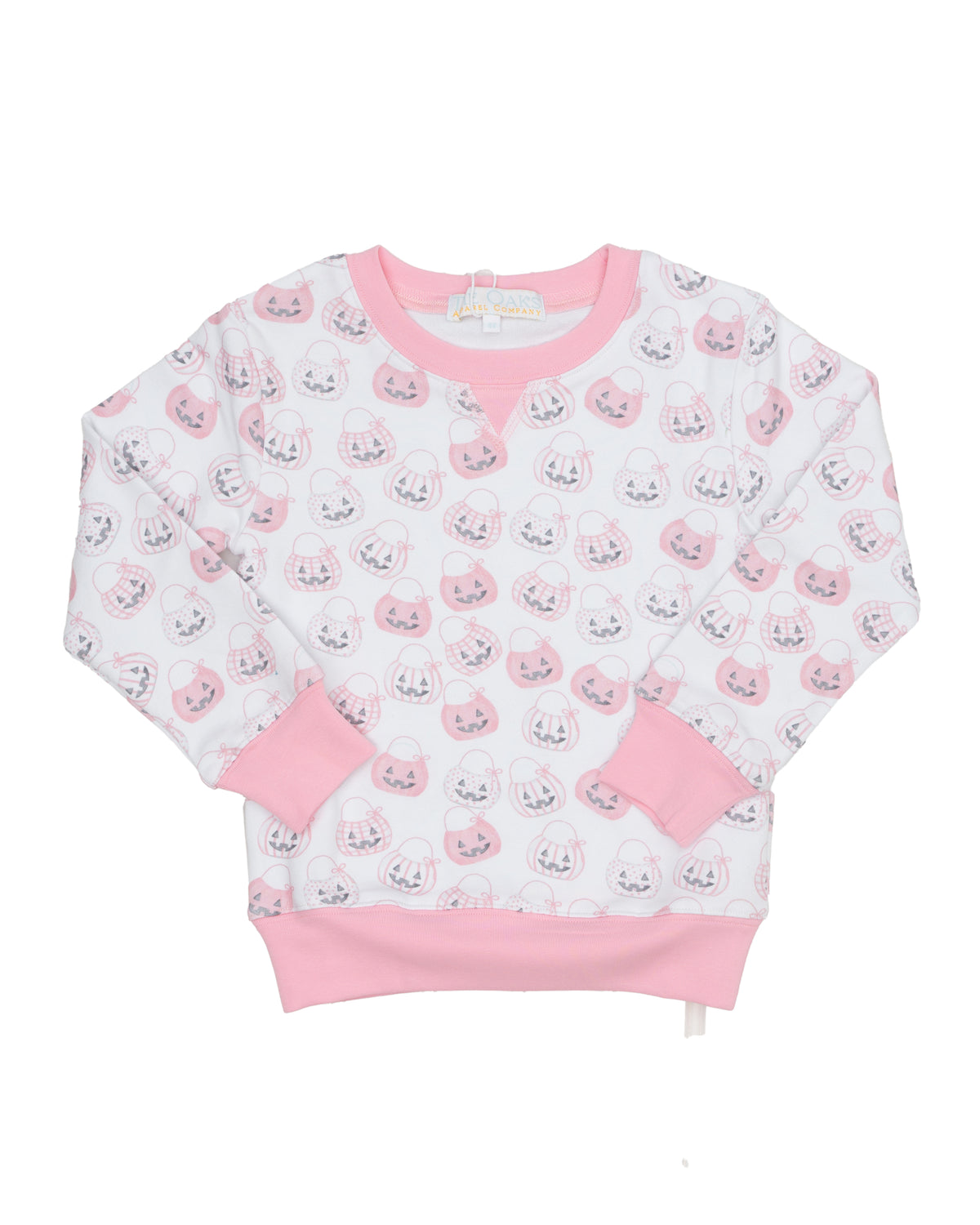 Trick Or Treat Pink Sweatshirt