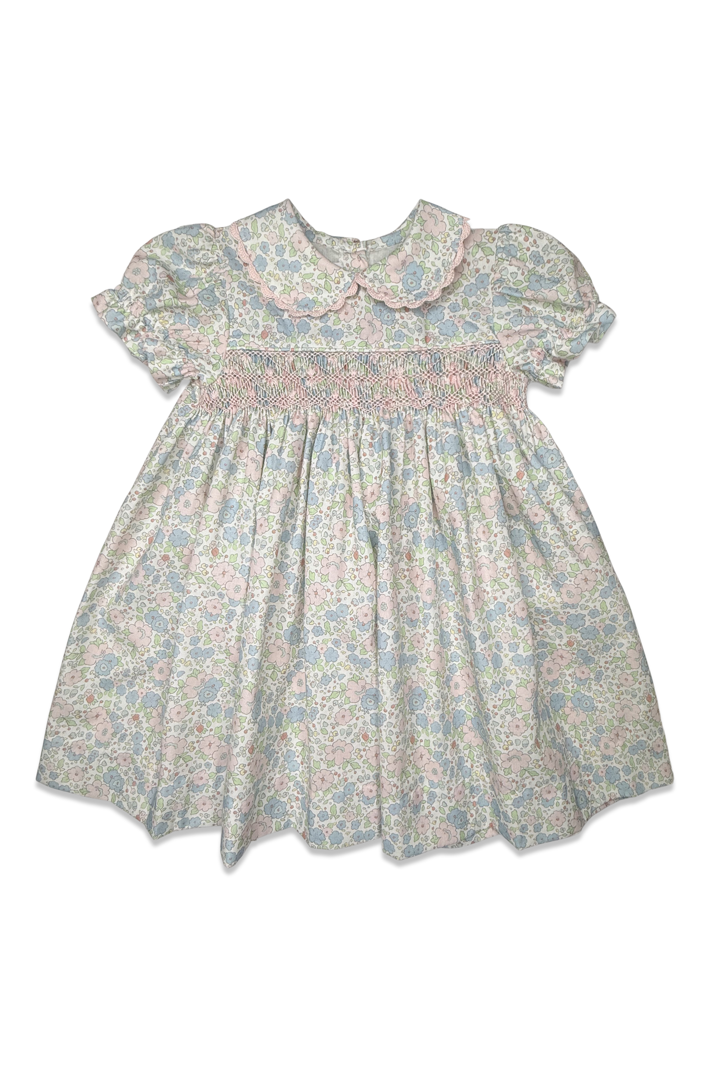 Smocked Day Dress - Lynwood Floral