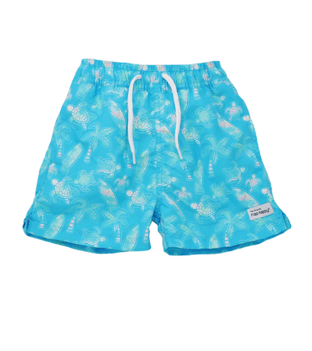 Wesley Swim Trunks - Coco Beach Turtles