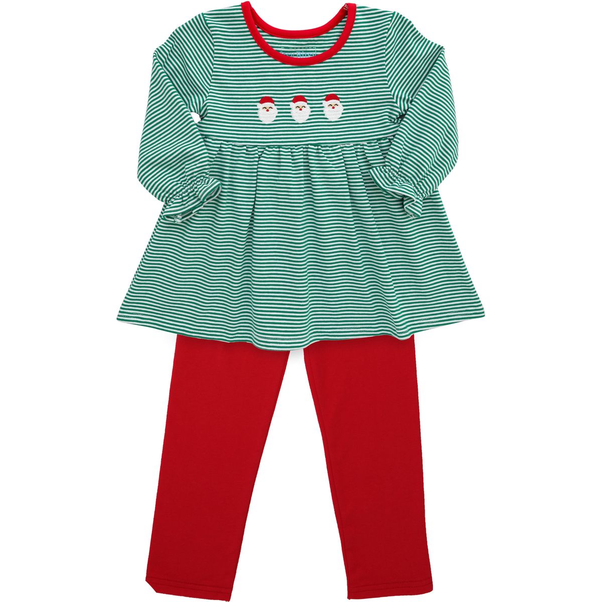 Santa Ruffle Pants Set
