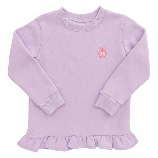 Ruffle Pullover- Ballet Shoes