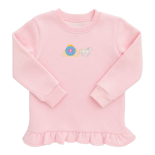 Ruffle Pullover- Carriage