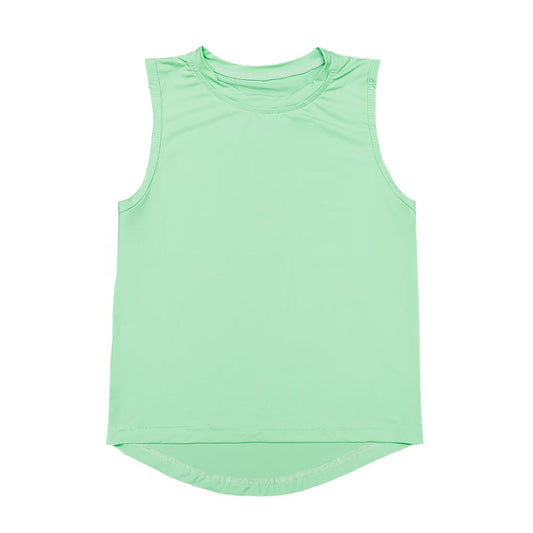 Neon Green High Low Tank