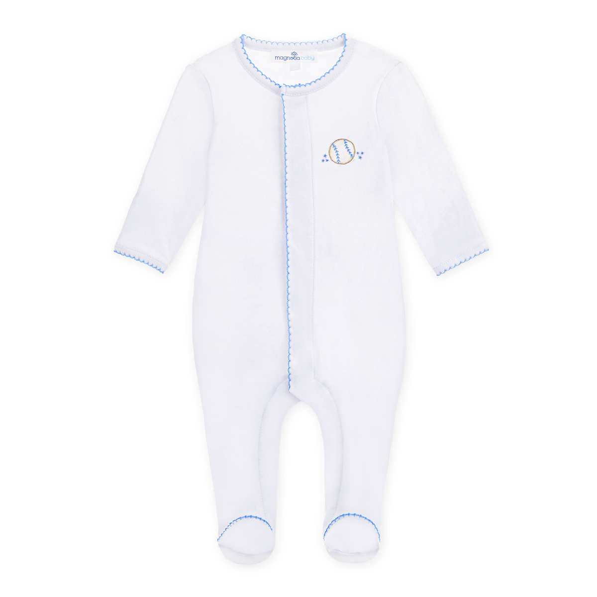 Precious Lil' Sluggers Light Blue Footie