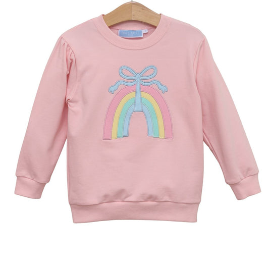 French Terry Pullover-Rainbow