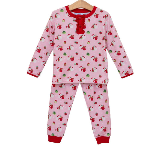 Santa's Workshop Ruffle Lounge Set