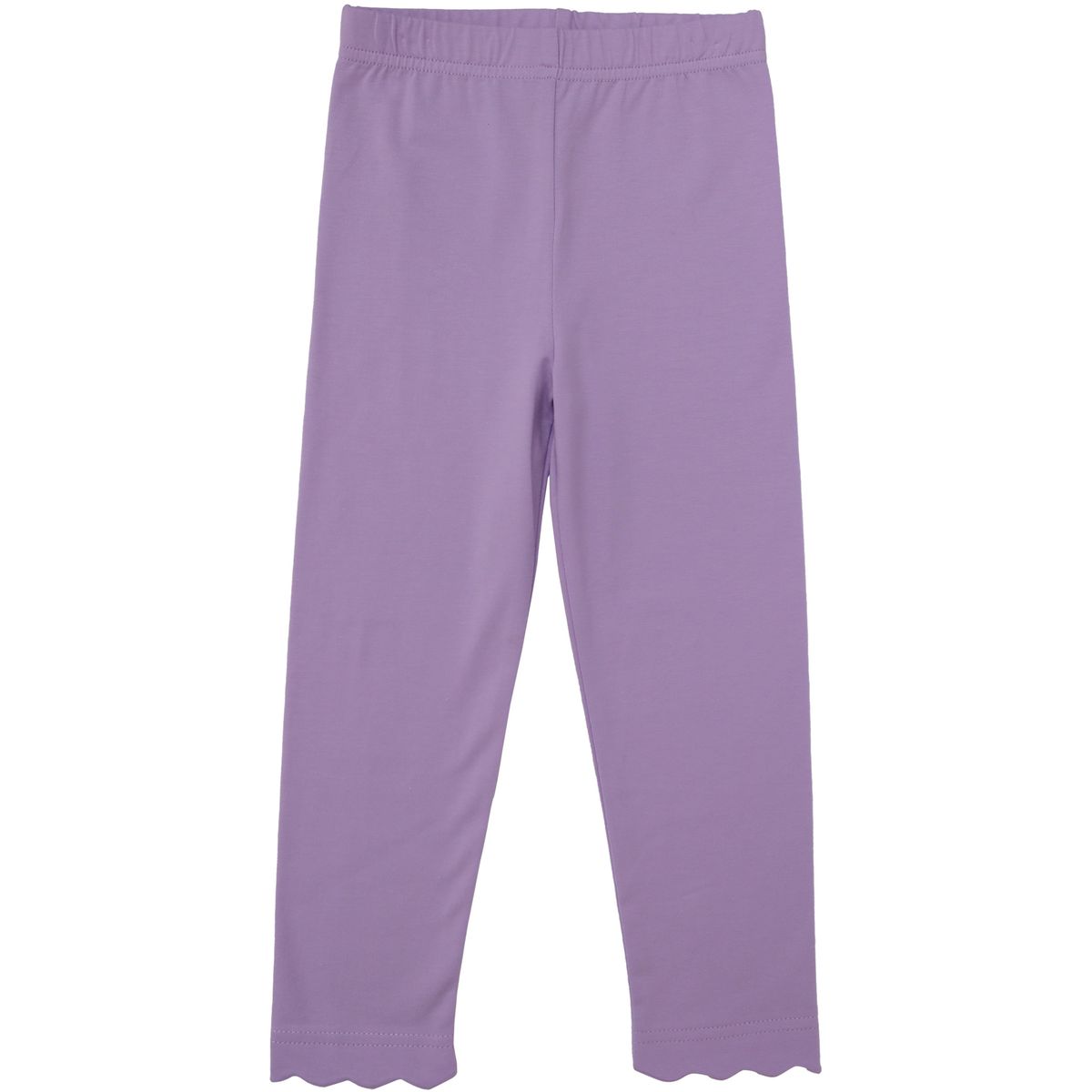 Scalloped Leggings- Lavender