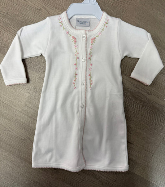 Flowers Trailing Day Gown