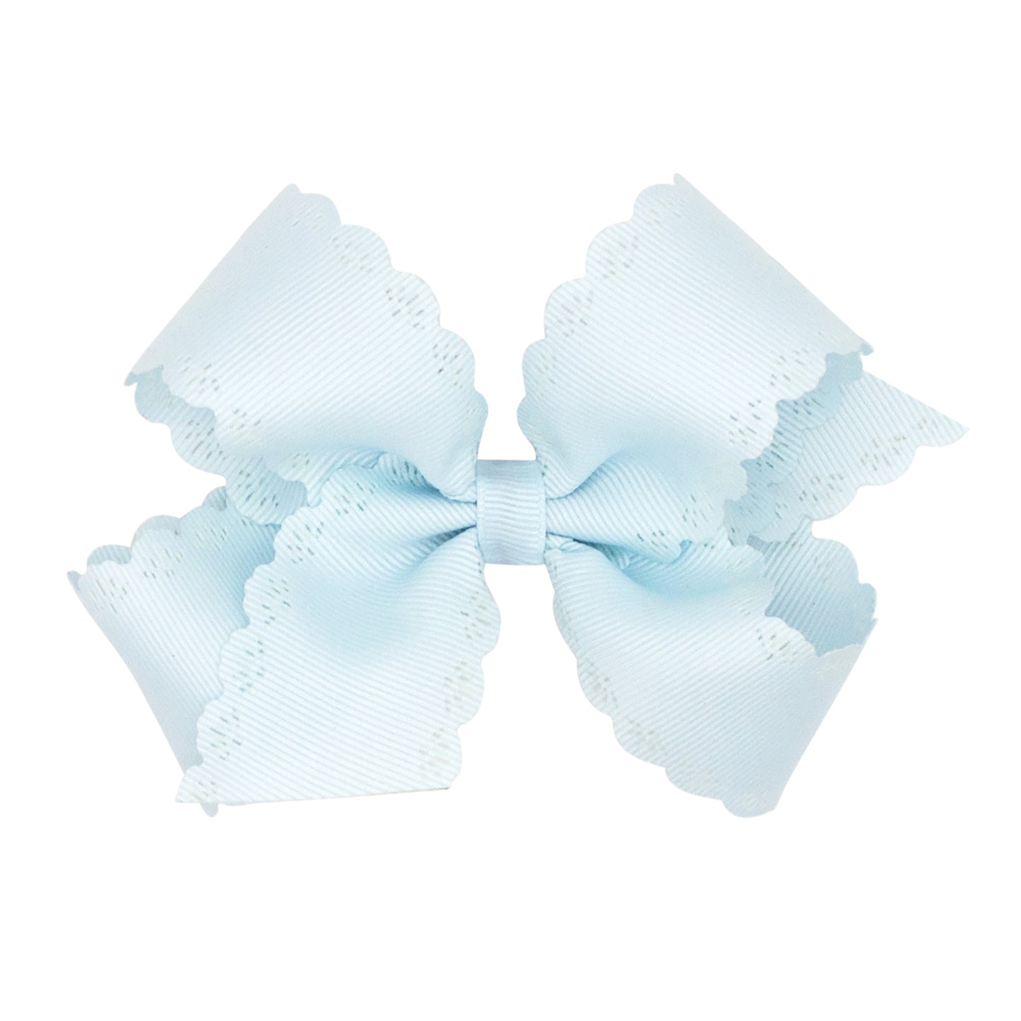 Small King Eyelet Embossed Edge Bow