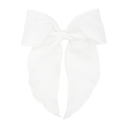 Medium Cotton Gauze Whimsy Tail Bow
