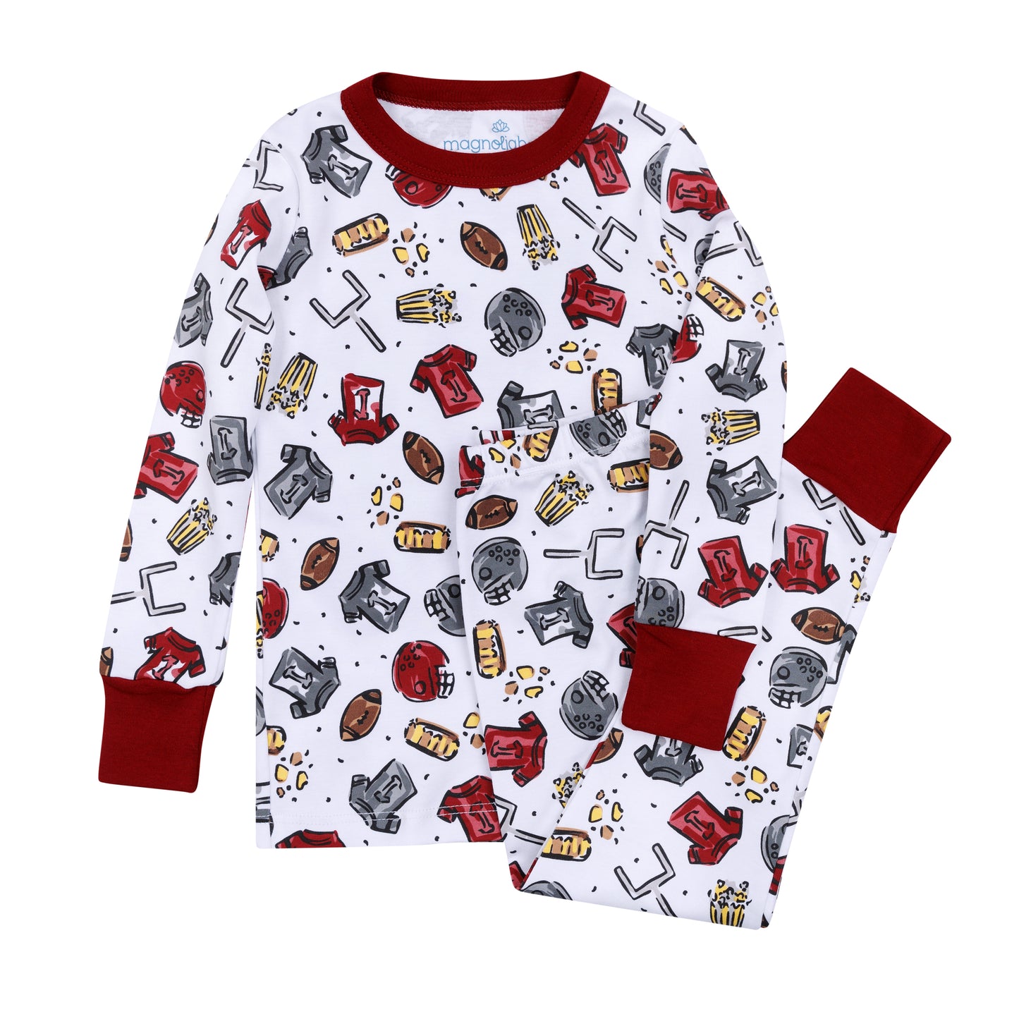 Crimson Future Draft Picks Toddler Long Pajamas