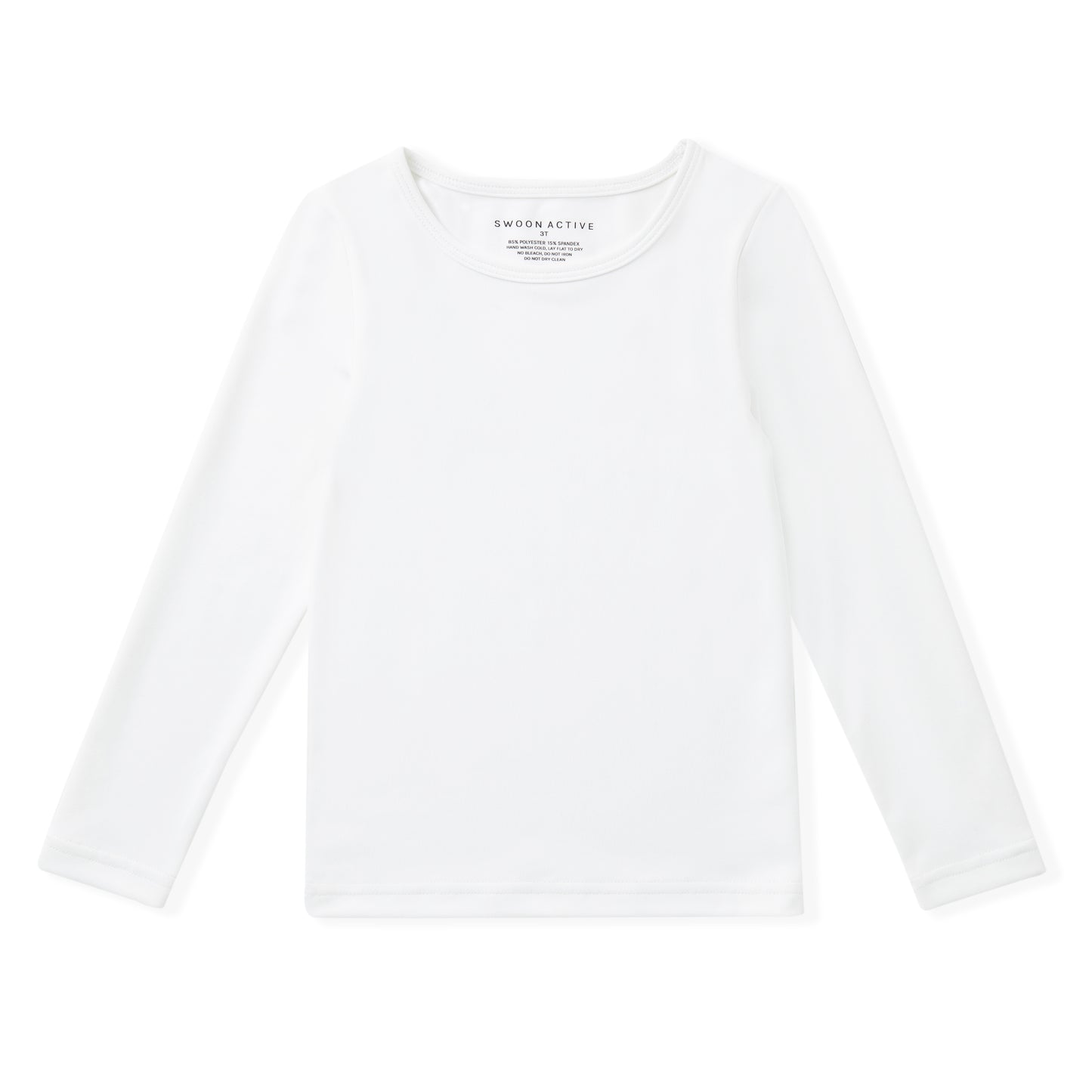 White L/S Active Top
