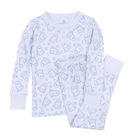 Light Blue My Little Boo Toddler Long Pajamas