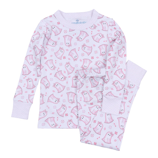 Pink My Little Boo Toddler Long Pajamas