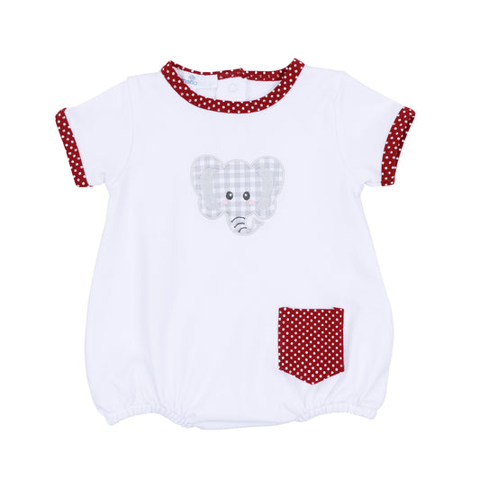 Crimson Cutie Applique Bubble