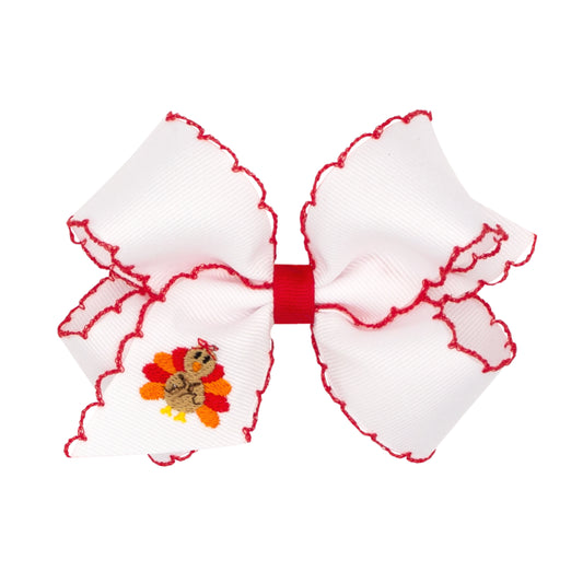 Turkey Embroidered Bow