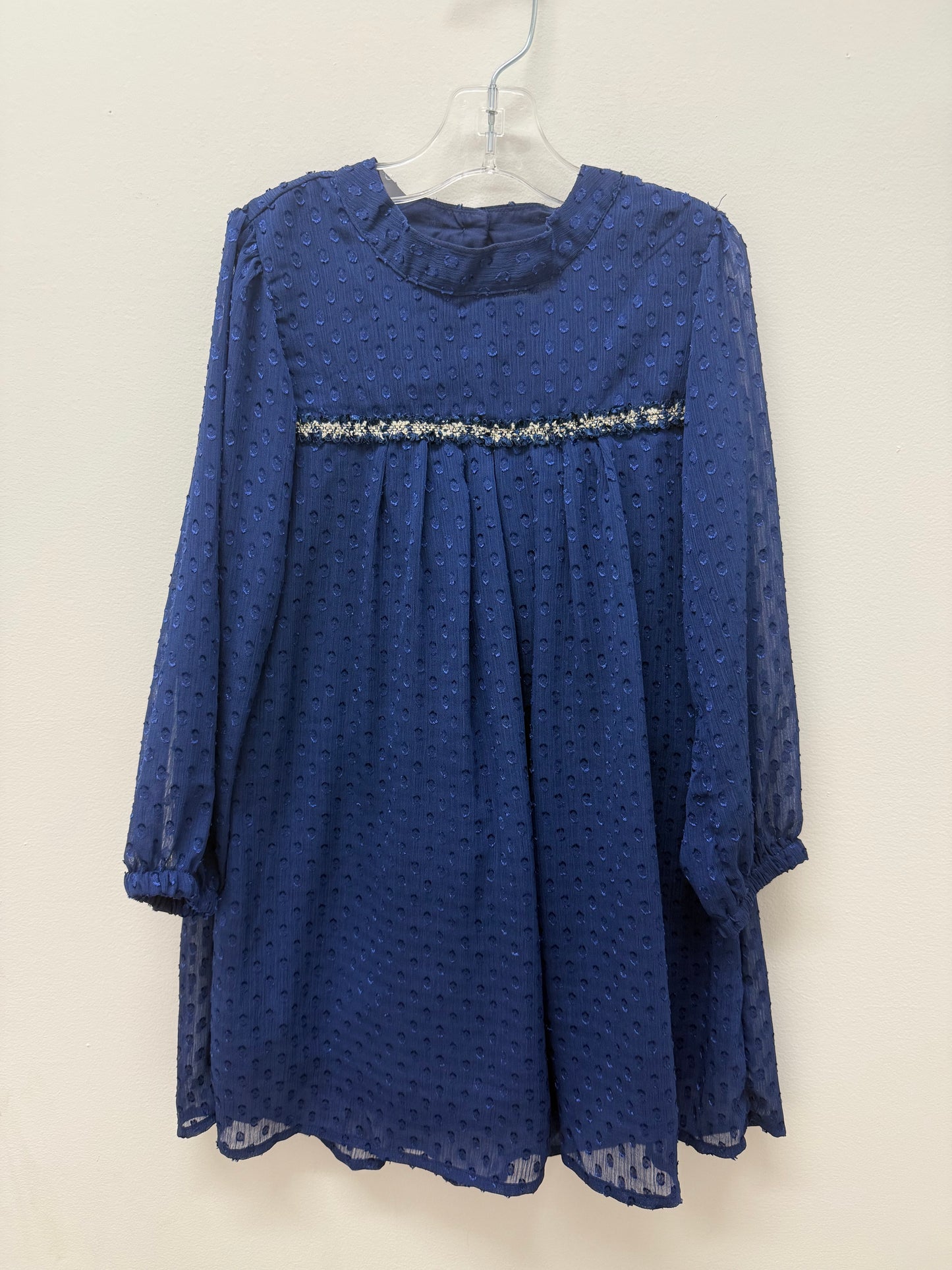 Navy Long Sleeve Dress