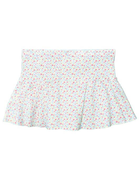 Mini Coral Floral Skirt